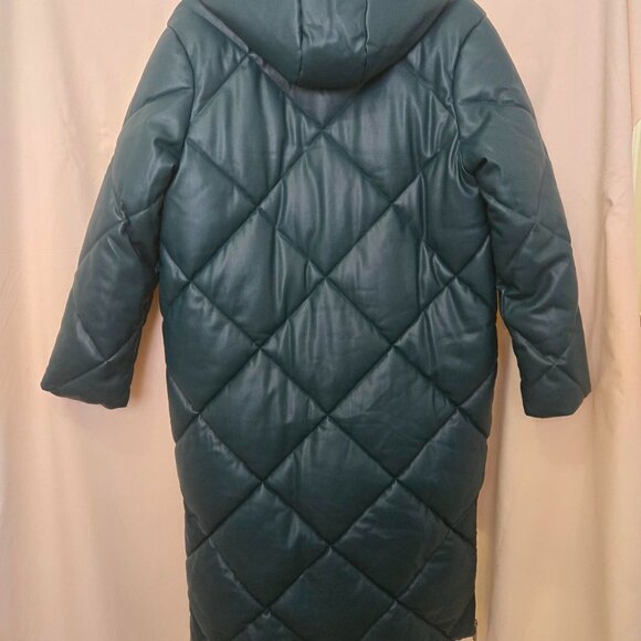 Rebecca Minkoff long hooded puffer coat - Picture 6 of 7